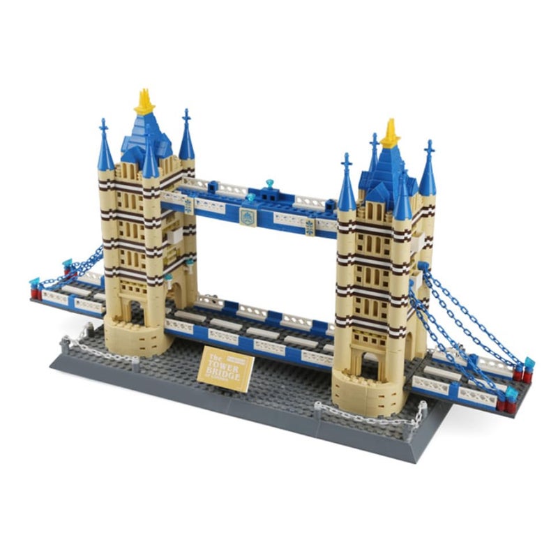 Apostrophe Games Tower Bridge Building Block Set â€“ 1,052 Pieces London Tower Bridge Model Building Blocks for Adults and Kids - Architecture Kit Famous Landmark Series - Image 3